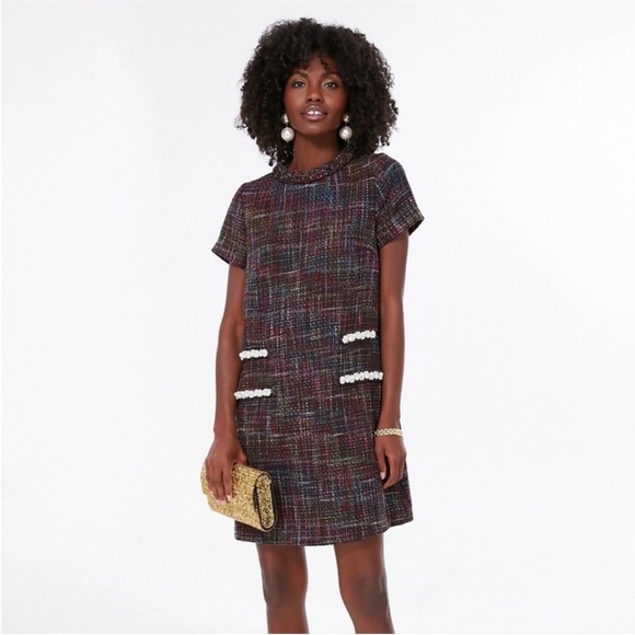 Tuckernuck Cameron Eubanks Wimberly Jackie Dress Colorful Tweed Dress XL - Picture 1 of 12